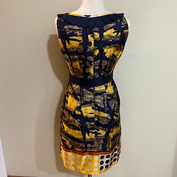 YOANA BARASCHI | Silk Midi Dress from Anthropologie - Size 4 - Picture 2 of 10